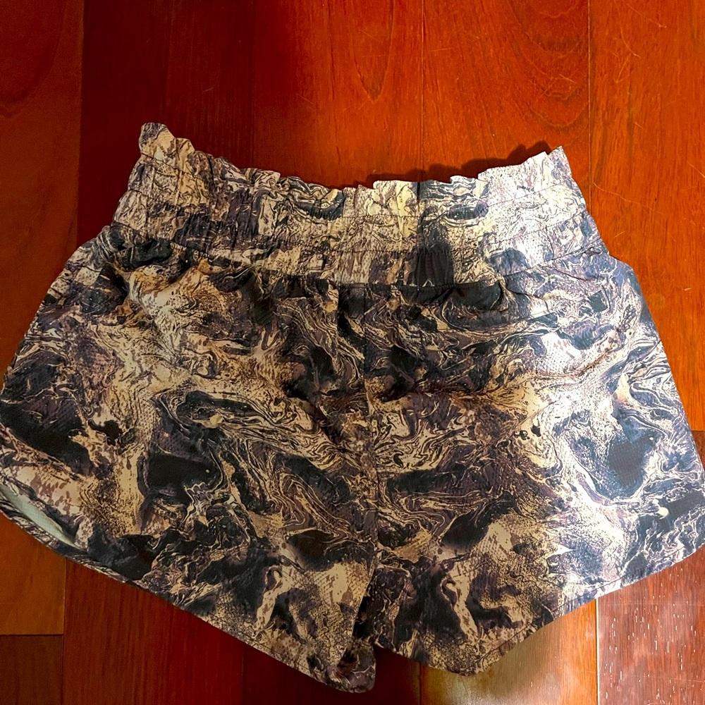 FLX Purple Marble Shorts